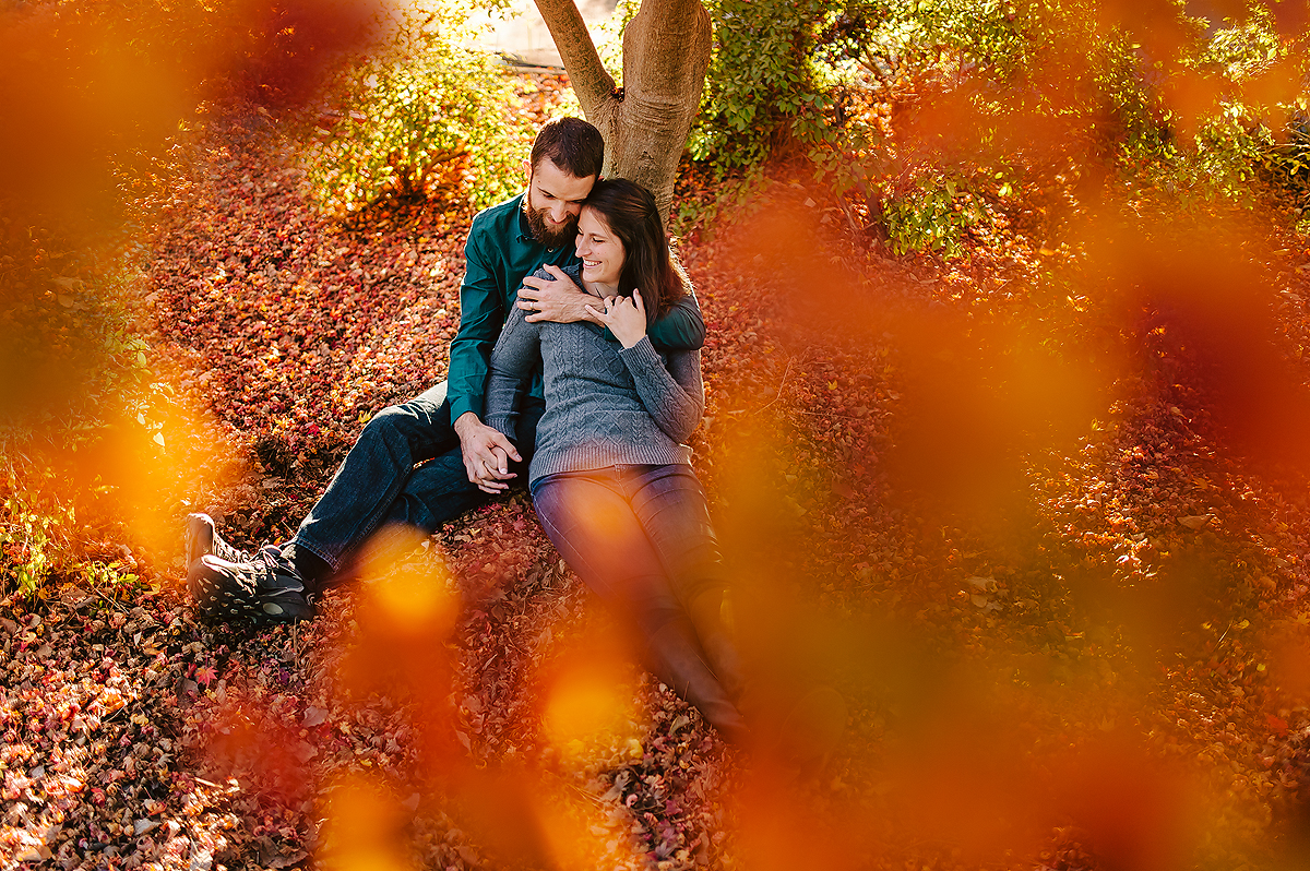 Raleigh Engagement Session in Fall