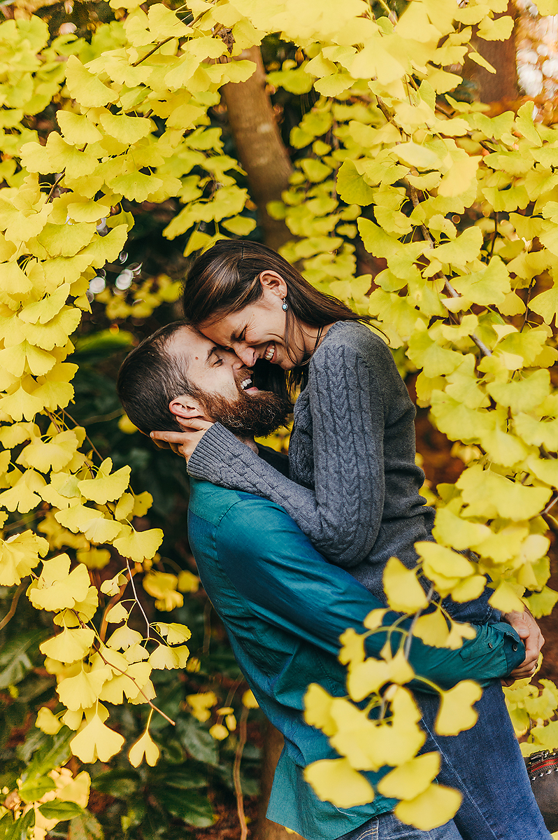Raleigh Engagement Session in Fall