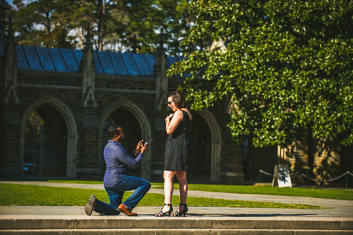 Duke Chapel Surprise Proposal